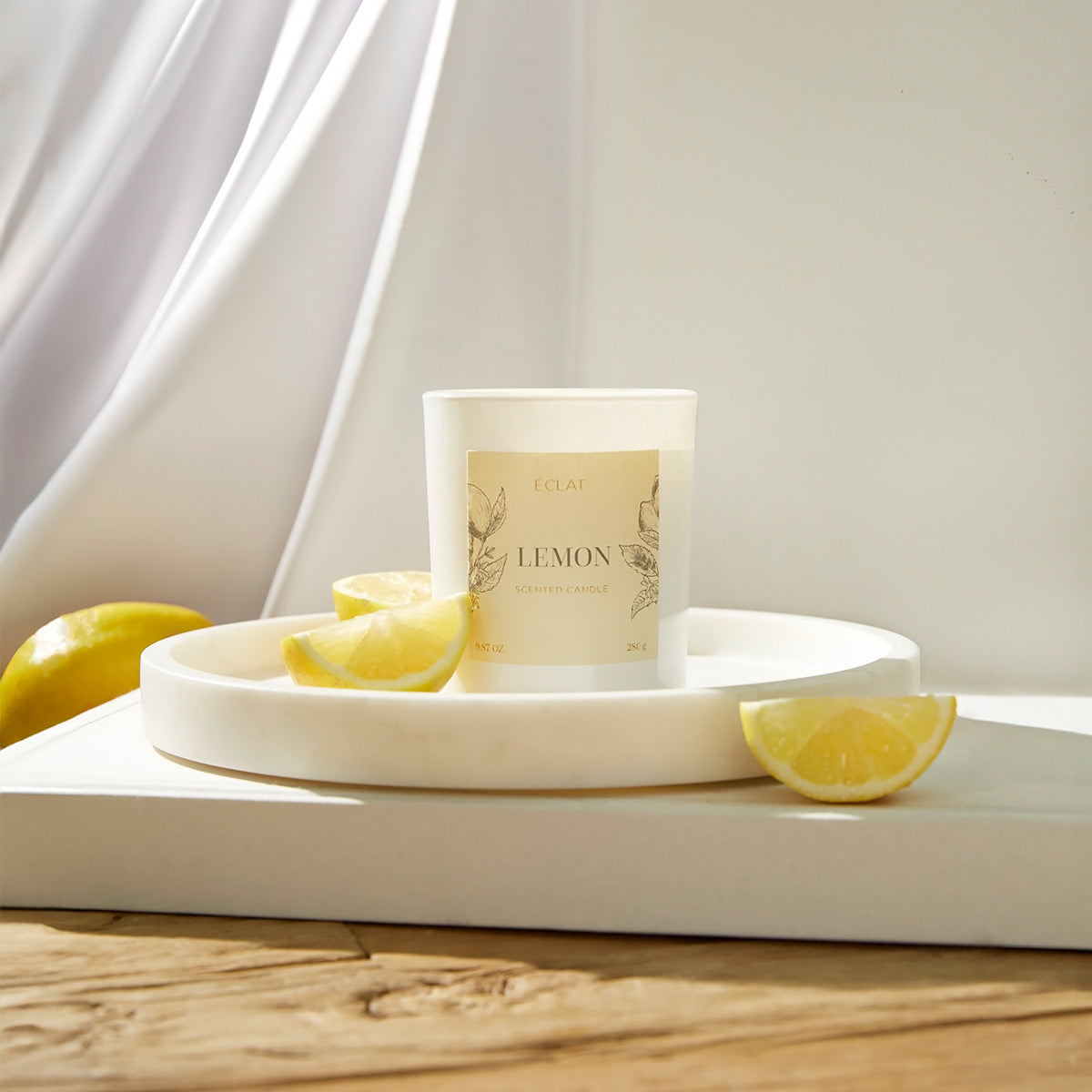 ÉCLAT Lemon Sojowa Świeca Zapachowa