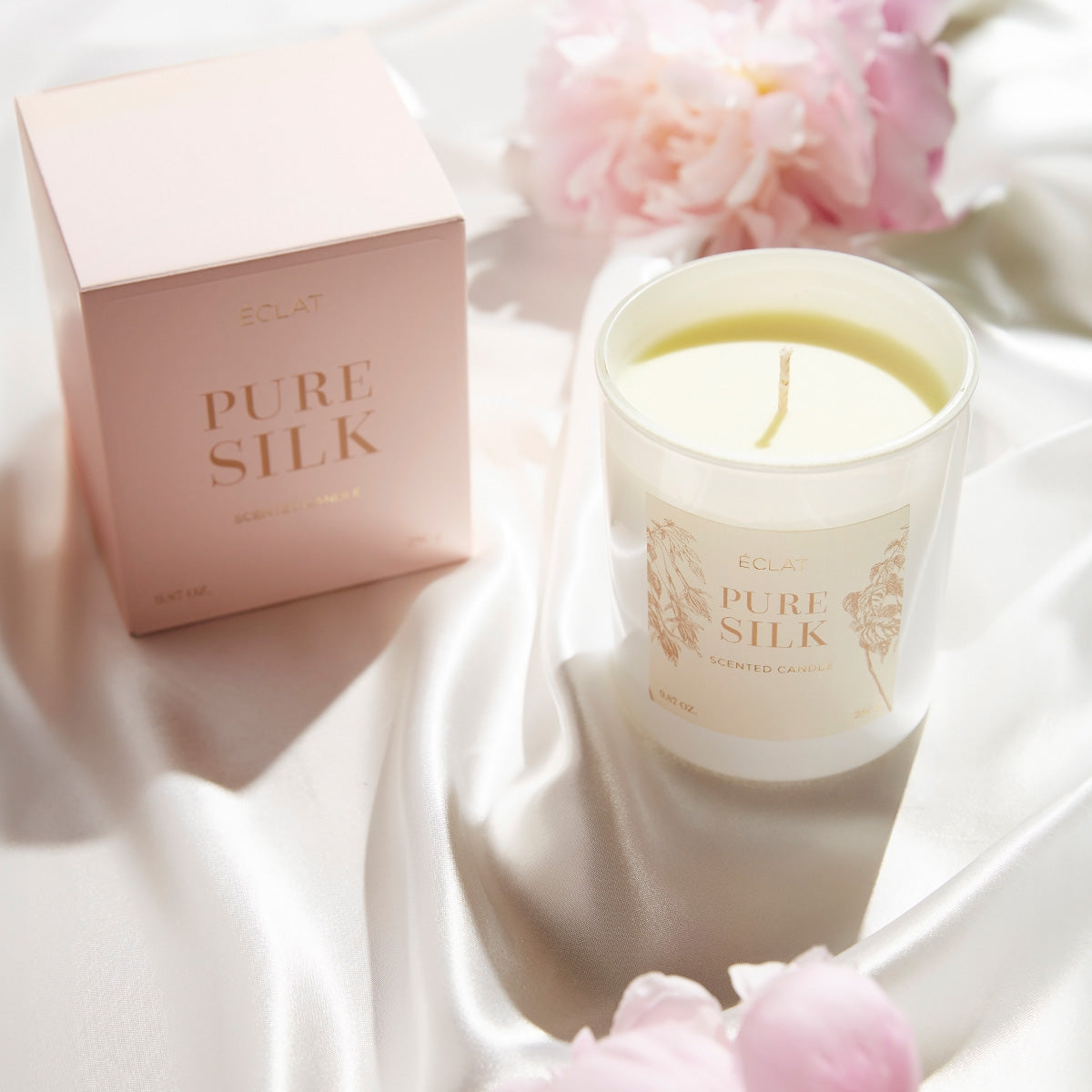 ÉCLAT Pure Silk Sojowa Świeca Zapachowa