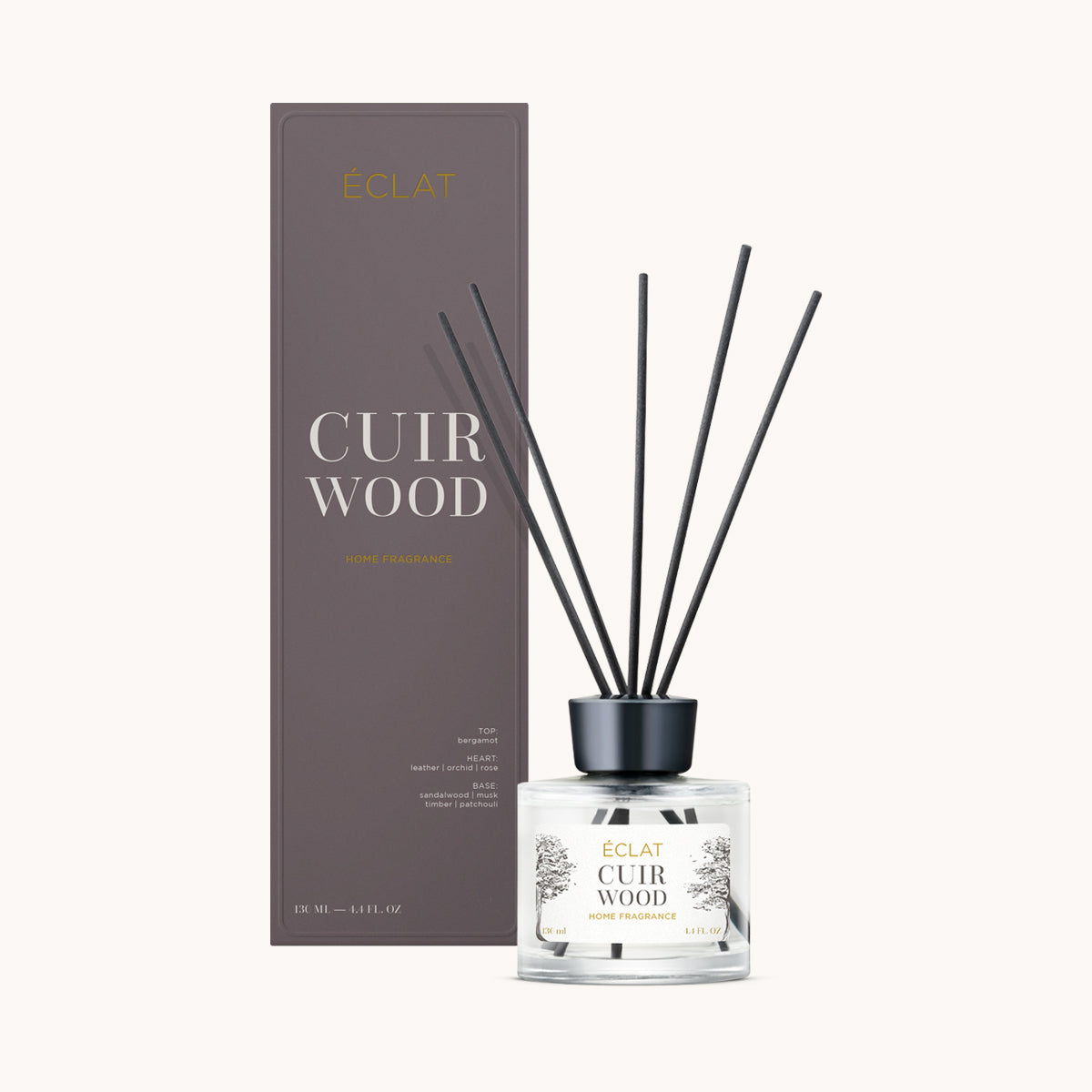 ÉCLAT Cuir Wood Patyczki Zapachowe