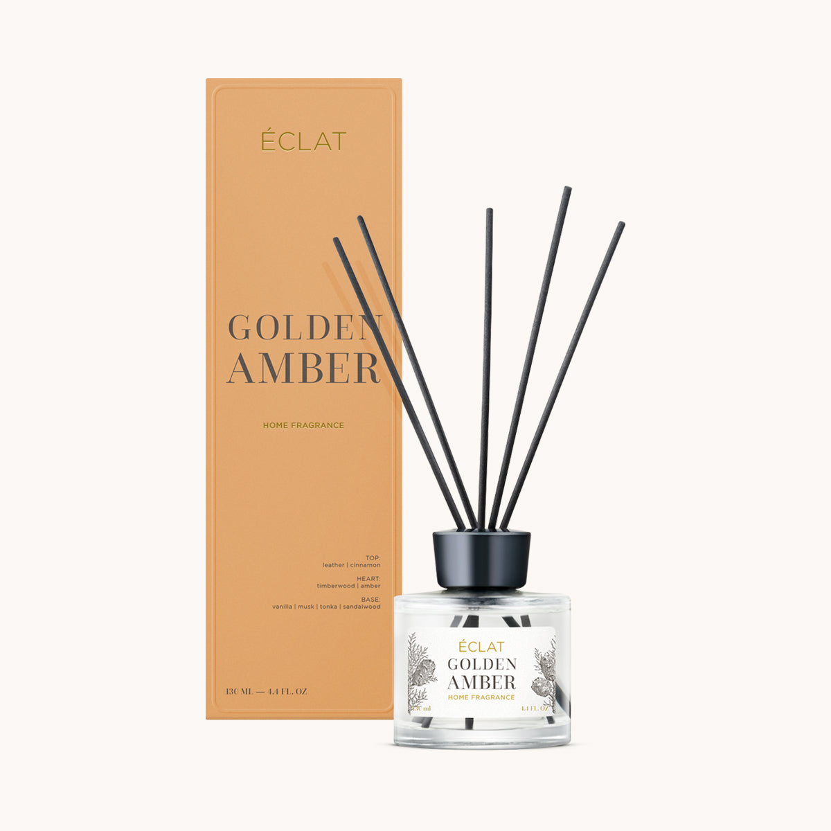 ÉCLAT Golden Amber Patyczki Zapachowe