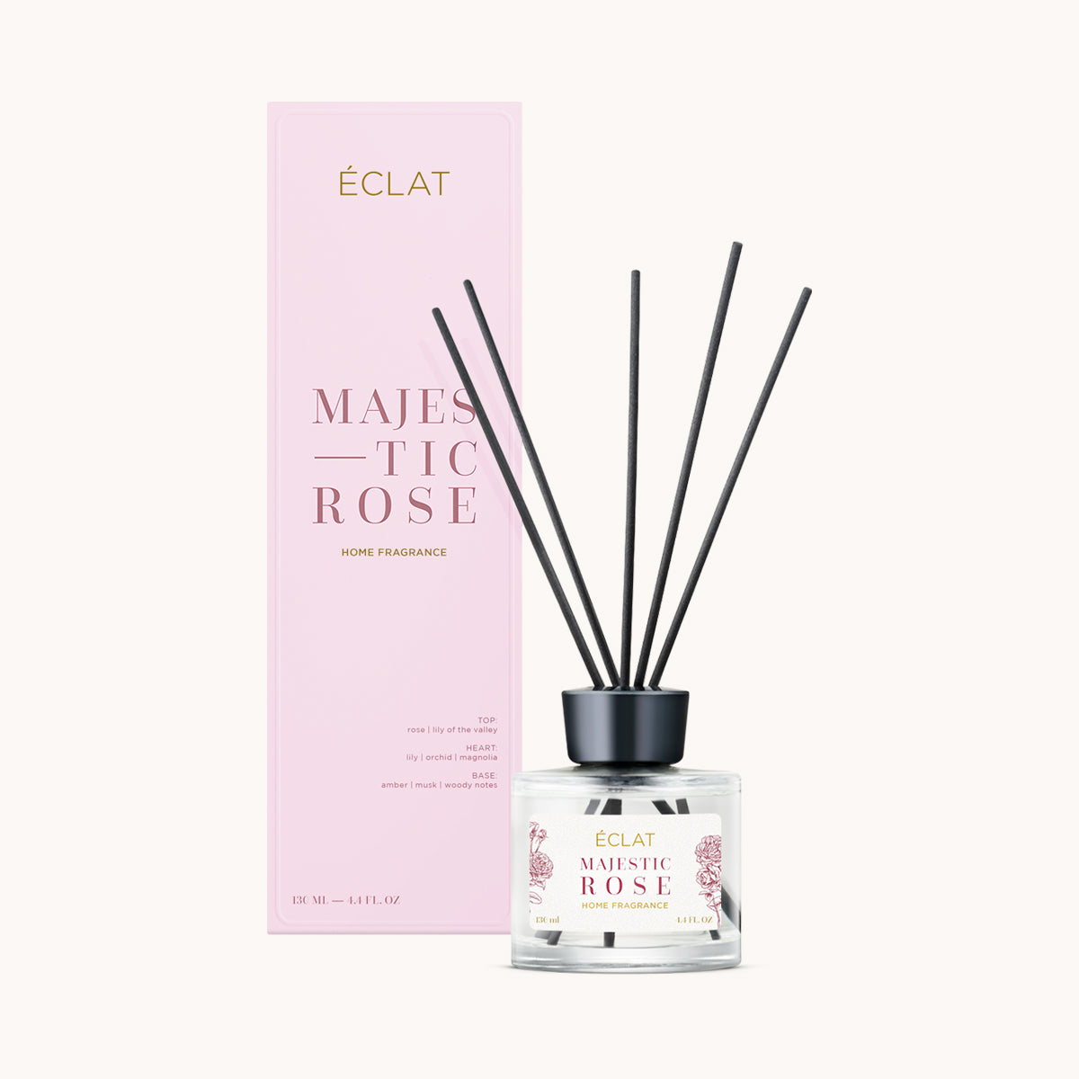 ÉCLAT Majestic Rose Patyczki Zapachowe